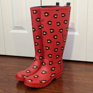 Anthropologie Rain Boots Colloquial Call Me size 6